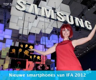 Top 5: nieuwe smartphones van IFA 2012  