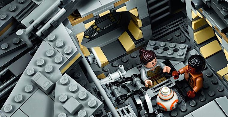 Lego's nieuwe Millennium Falcon-set is de grootste ooit