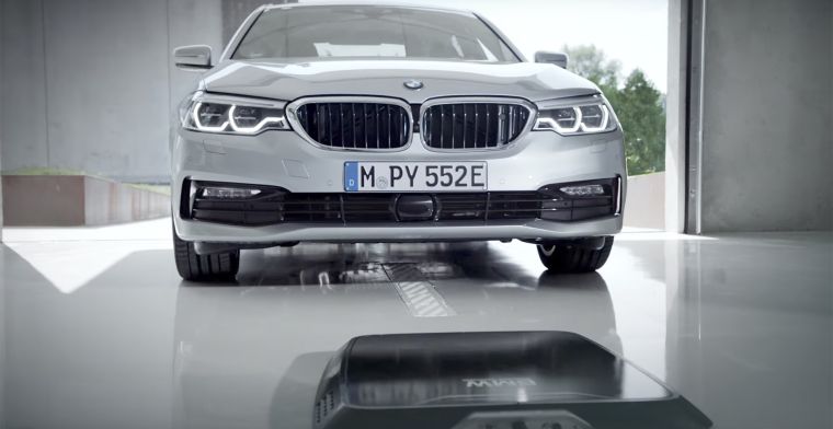 BMW lanceert draadloze oplaadplaat voor auto's