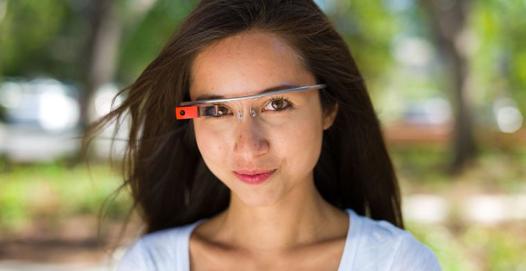 Geheime nieuwe Google Glass dook op bij lommerd