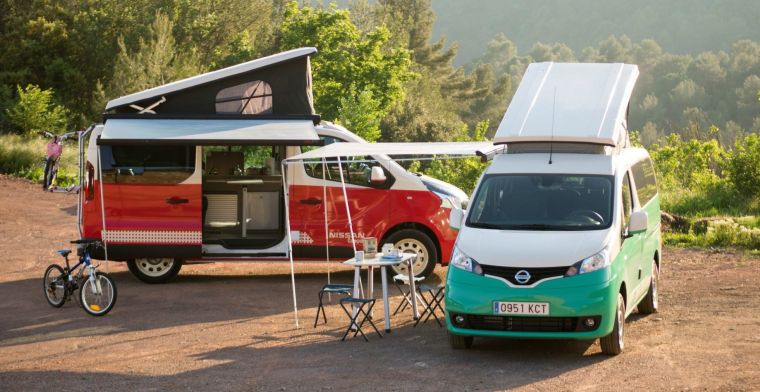 Nissan brengt elektrische camper op de markt