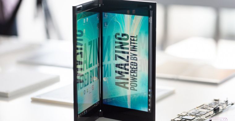 Intel werkt aan apparaten met twee schermen