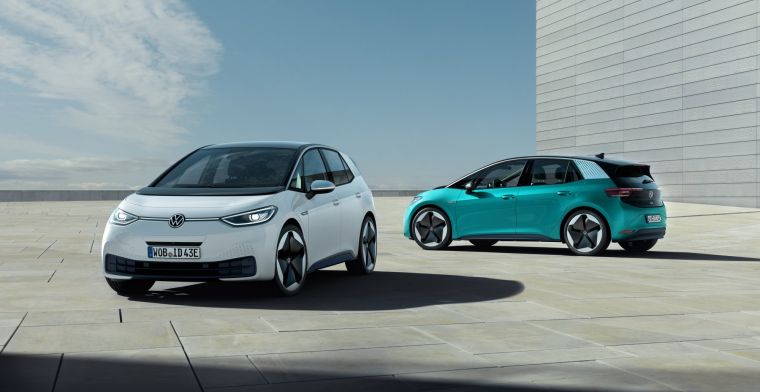 Volkswagen levert elektrische auto ID.3 met incomplete software