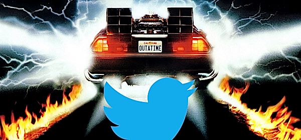 Back to the Future in 49 twitter-accounts