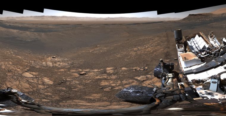 Hoogste resolutie foto van Mars ooit: 1,8 miljard pixels