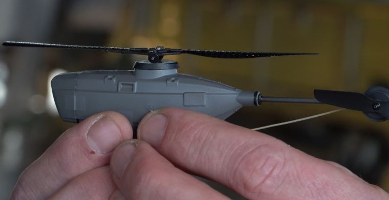 Mini-drones en een vliegende motor bij Defensie