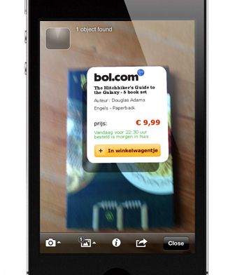 Layar-app is ideaal voor impulsaankopen op Bol.com