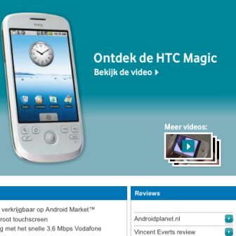 HTC Magic begin juni te koop