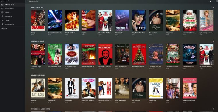 Plex streamt nu gratis films en series van grote studio's