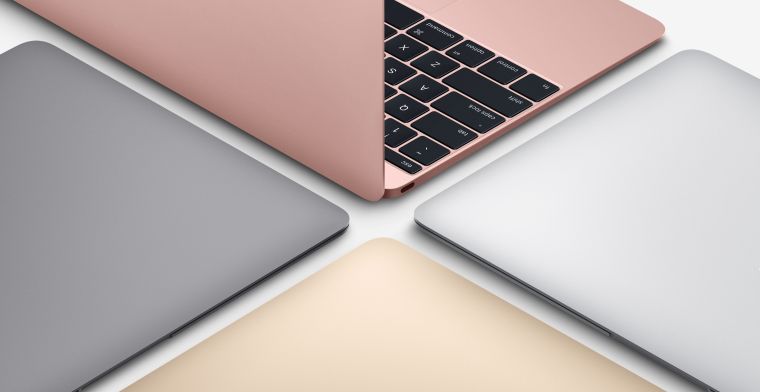 MacBook 12 inch nu sneller en in roségoud
