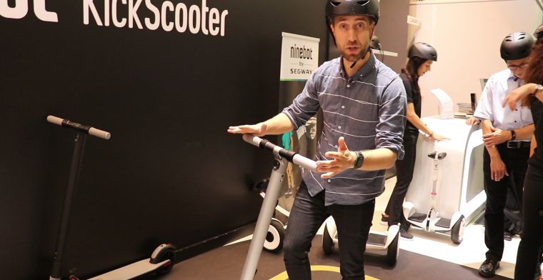Eerste indruk: elektrische step Segway KickScooter