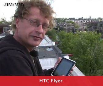 Uitpakparty: HTC Flyer