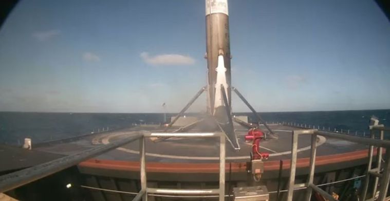 Terugkijken: de raketlancering en landing van SpaceX afgelopen weekend