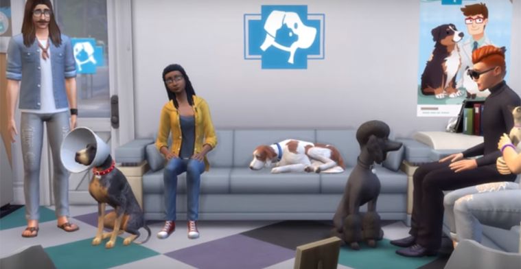 EA breidt Sims 4 uit met honden en katten