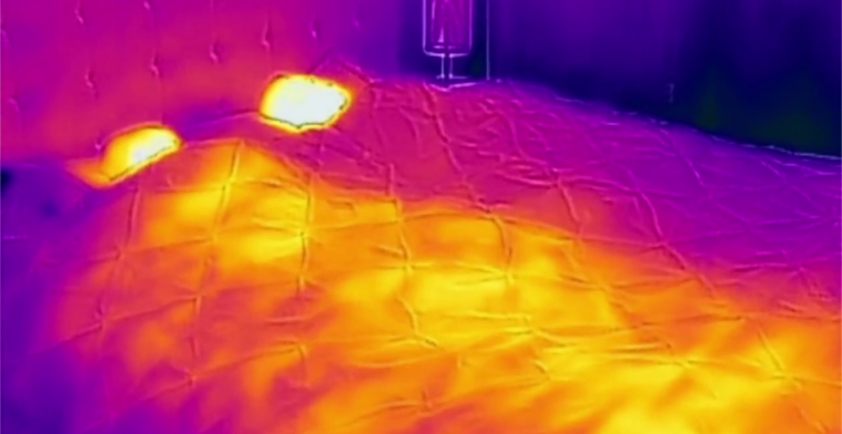 Slim bed heeft aan elke kant een andere temperatuur