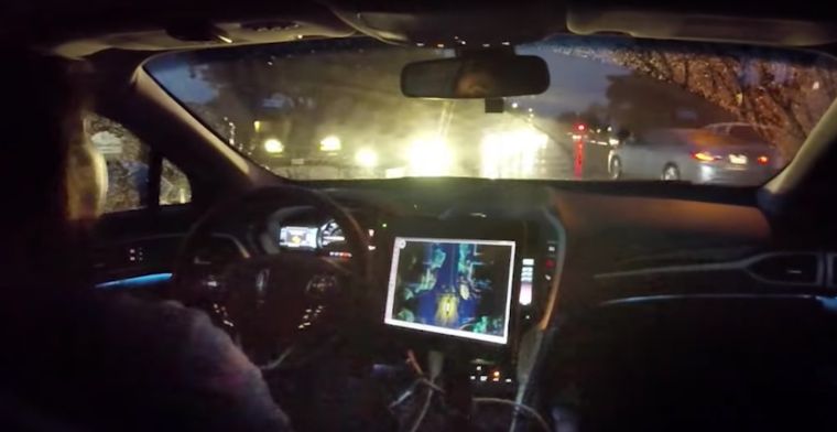 Video: indrukwekkende demo van zelfrijdende auto