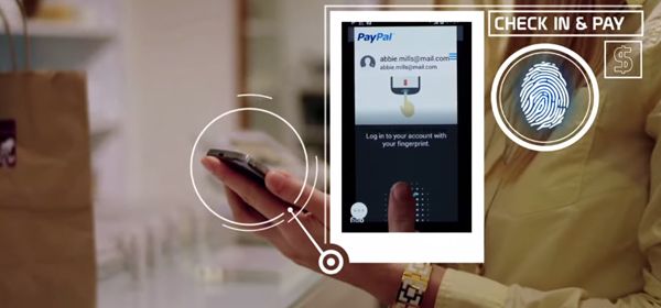 Betalen met je vinger ook in Nederland met Galaxy S5 en Paypal