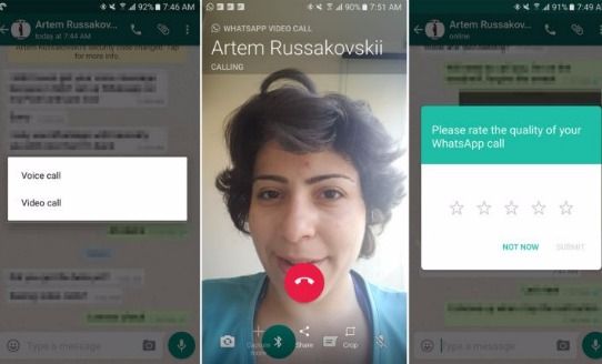 Videobellen met WhatsApp op Android
