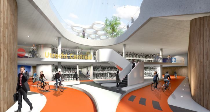 Utrecht krijgt grootste fietsenstalling ter wereld