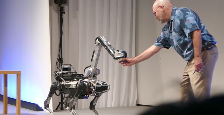 Video: SpotMini-robot demonstreert zijn kunsten