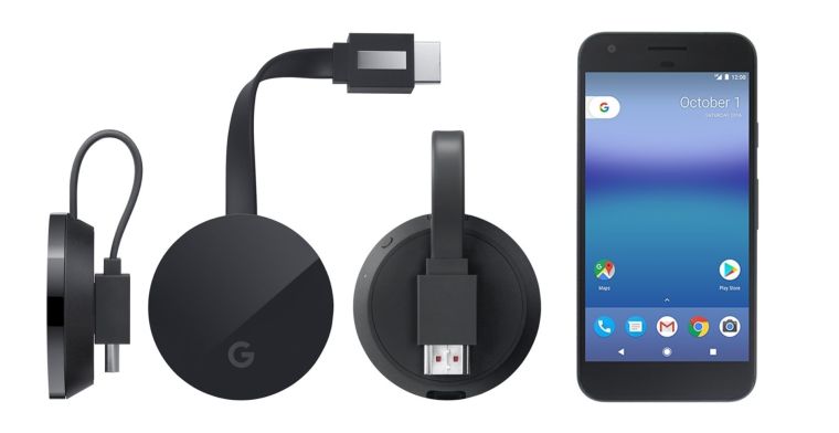 Google Pixel en Chromecast Ultra te zien op gelekte afbeeldingen