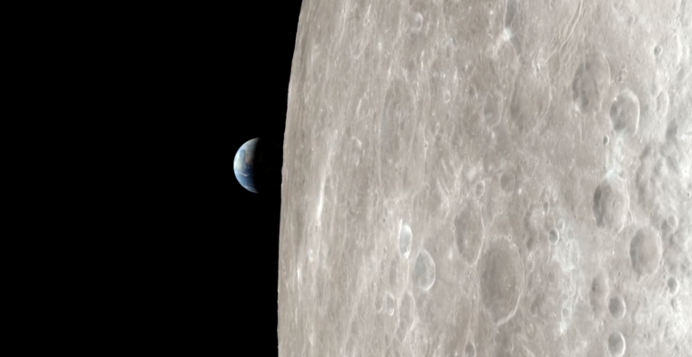 Bekijk de maan vanuit de Apollo 13 in 4K dankzij NASA