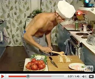Naked chefs op YouTube