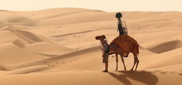 Google gebruikt dromedaris voor 'Desert View'