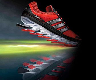 Adidas presenteert schoenen met springveren