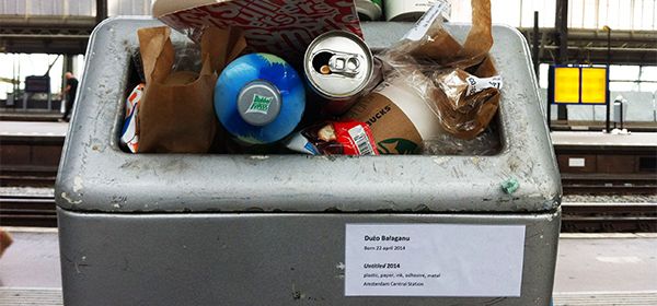 Boete voor schone straatkunst op smerig NS-station
