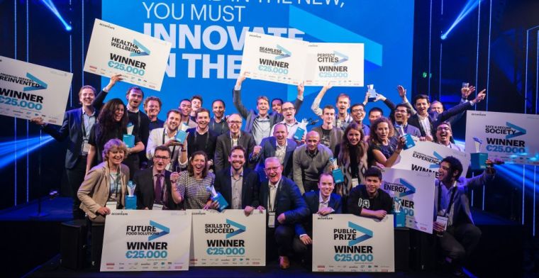 Welke start-ups wonnen de Accenture Innovation Awards?