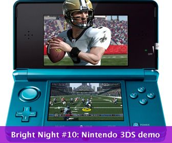 Bright Night #10: 3DS, Airplay en Yike Bike