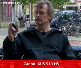 Uitpakparty: Canon IXUS 510 HS