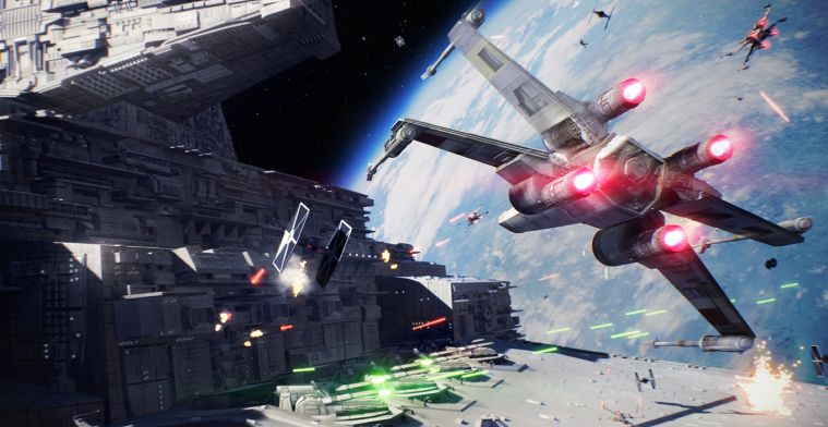 Video: vliegen in Star Wars Battlefront 2