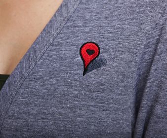 Google Maps-pin voor je hart