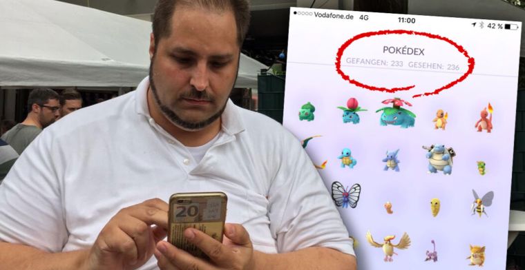Duitser liep 2200 km om Pokémon Go uit te spelen
