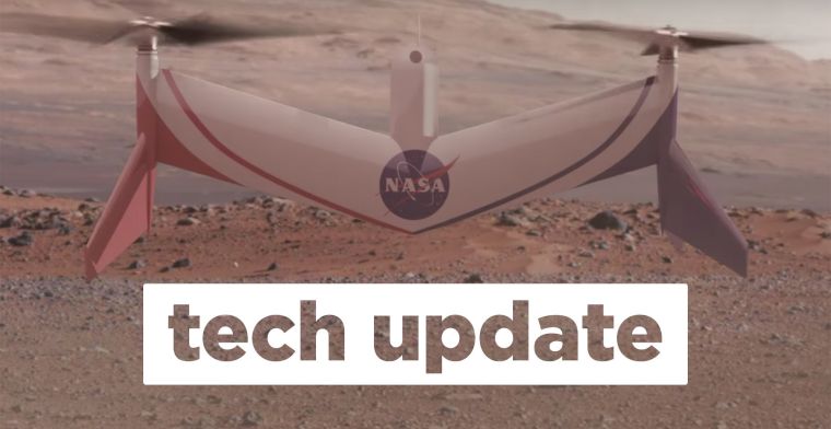 Tech Update: Mars-drones en hersenchips