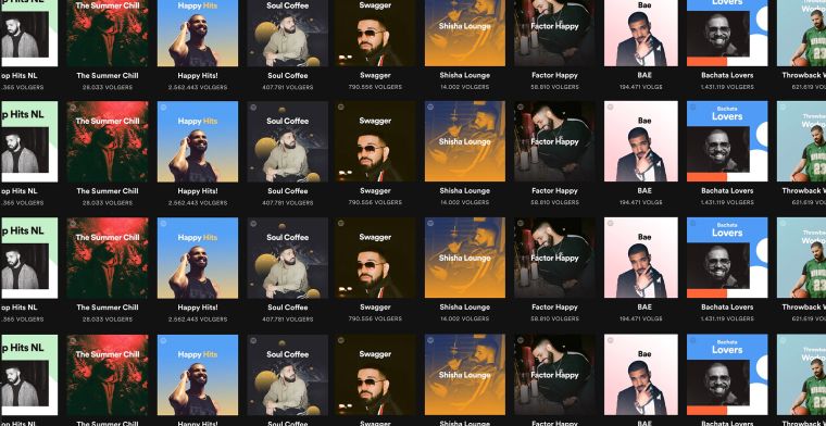 Je kon letterlijk niet om Drake heen op Spotify