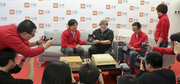 Apple-oprichter Wozniak looft de 'Chinese Steve Jobs'