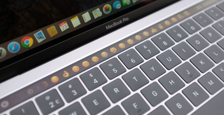 Vliesje toetsenbord MacBook Pro beschermt tegen vuil