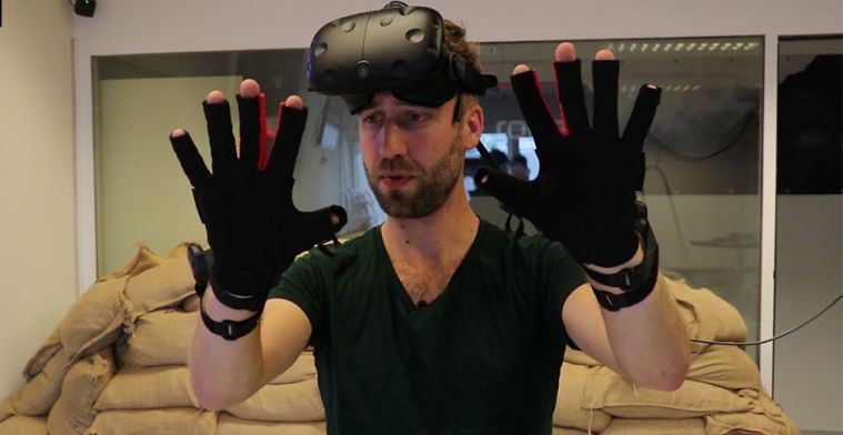 Nieuwe VR-game laat je kanonskogels 'voelen' met je handen