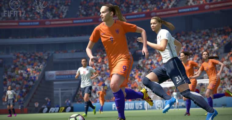 Oranje Leeuwinnen zitten in FIFA 17