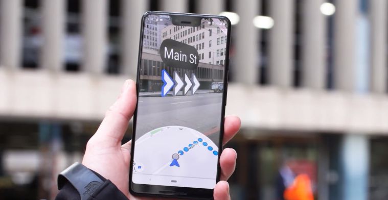 Google test nieuwe Maps-functie met augmented reality