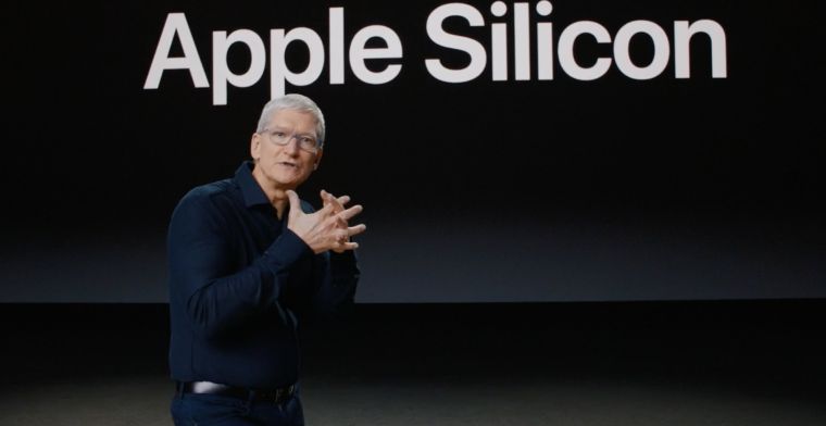 Apple kondigt Mac met eigen chip aan