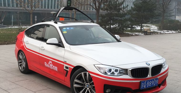 Onderzoek naar Baidu-CEO die in zelfrijdende auto de weg op ging