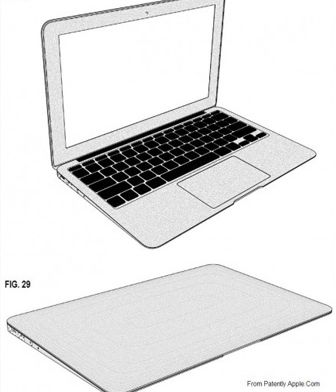 Apple krijgt patent op design Macbook Air
