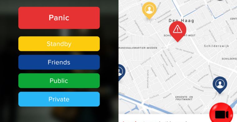 Eerste indruk: Xpose-app, streamen met paniekknop