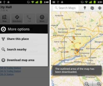 Google Maps gaat offline op Android