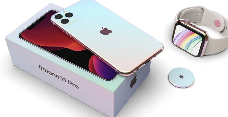 'Apple-logo komt op nieuwe iPhones precies in het midden'