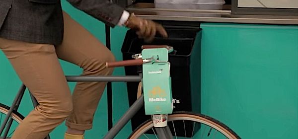 McDonald's ontwerpt fietsvriendelijke verpakking